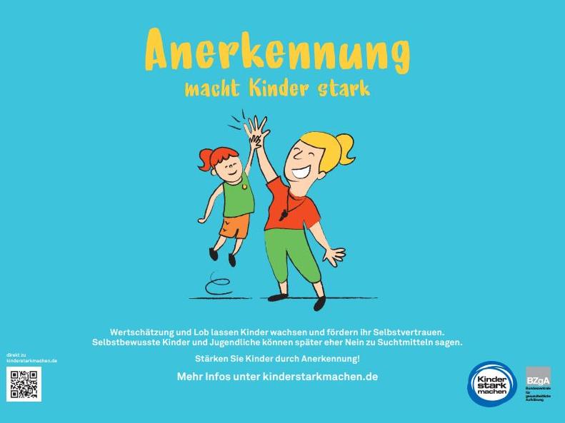 Anerkennung macht Kinder stark