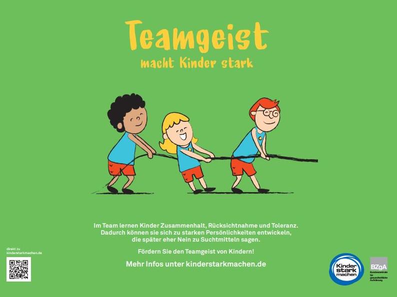 Teamgeist macht Kinder stark